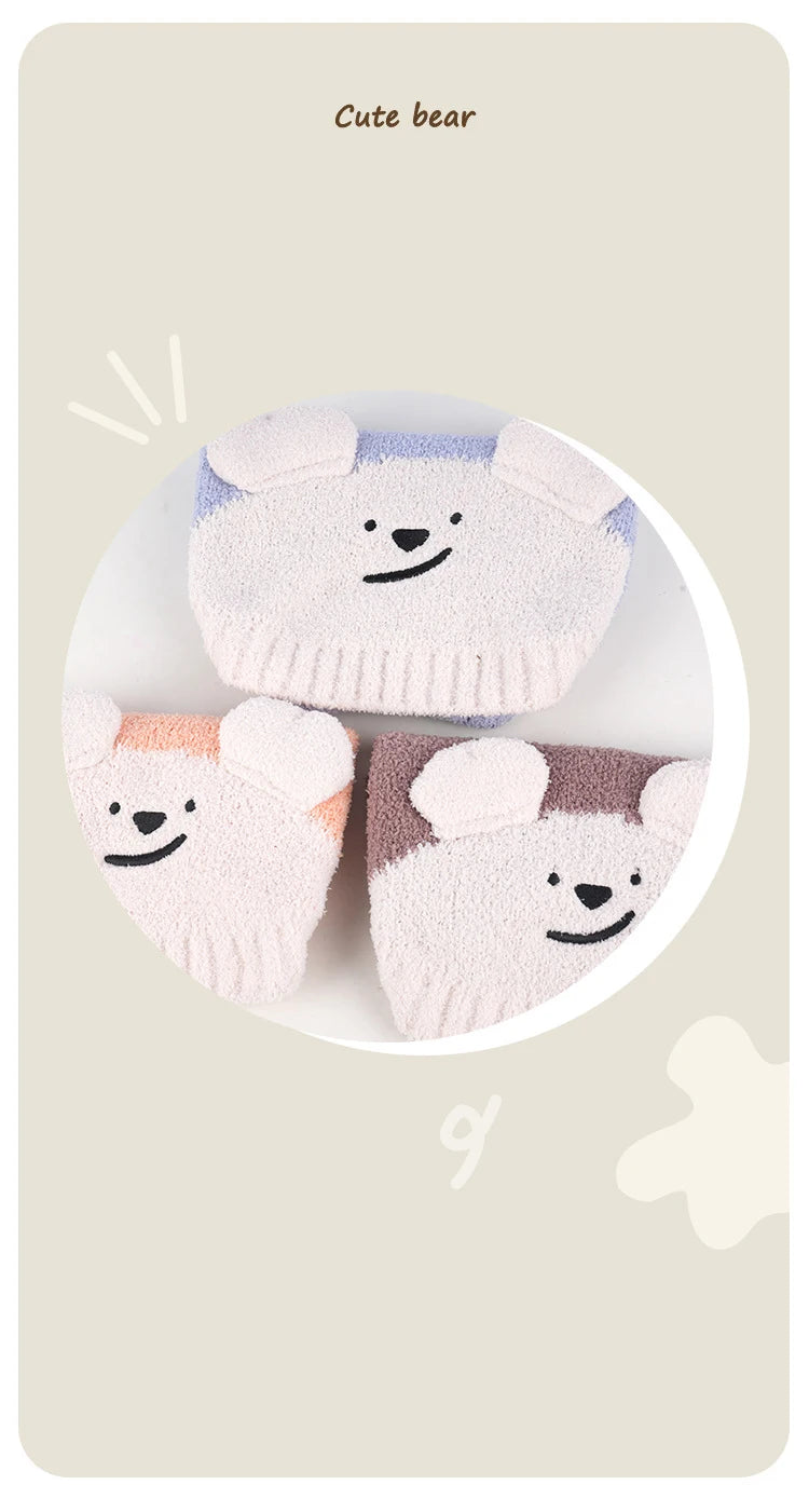 Warm Dog Sweaters Soft Comfortable Fleece Pet Sweaters for Small Dogs Cute Bear Puppy Knitted Coat for Chihuahua Maltese Bichon