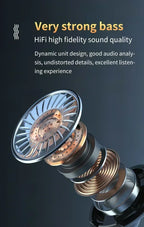 Original M10 Headphones Bluetooth Wireless Earpods Sports Stereo Noise Canceling Headphone Microphone Speaker Caixa De Som Gamer