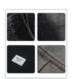 Korean fashion washed gradient denim shirt for men clothing High quality streetwear harajuku casual coat tremdy Long sleeve male