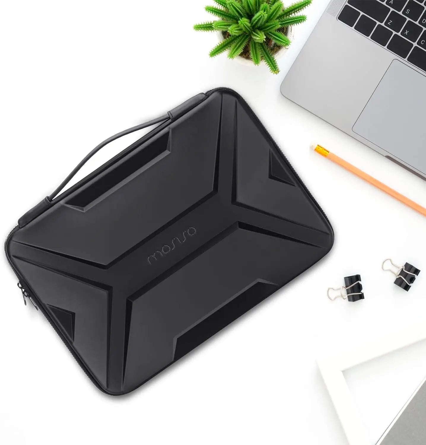 Laptop Sleeve Case Waterproof Notebook Carrying Case for MacBook Pro 13 14 15 16 M4 M3 M2 M1 Hard Shell Computer Handbag Cover