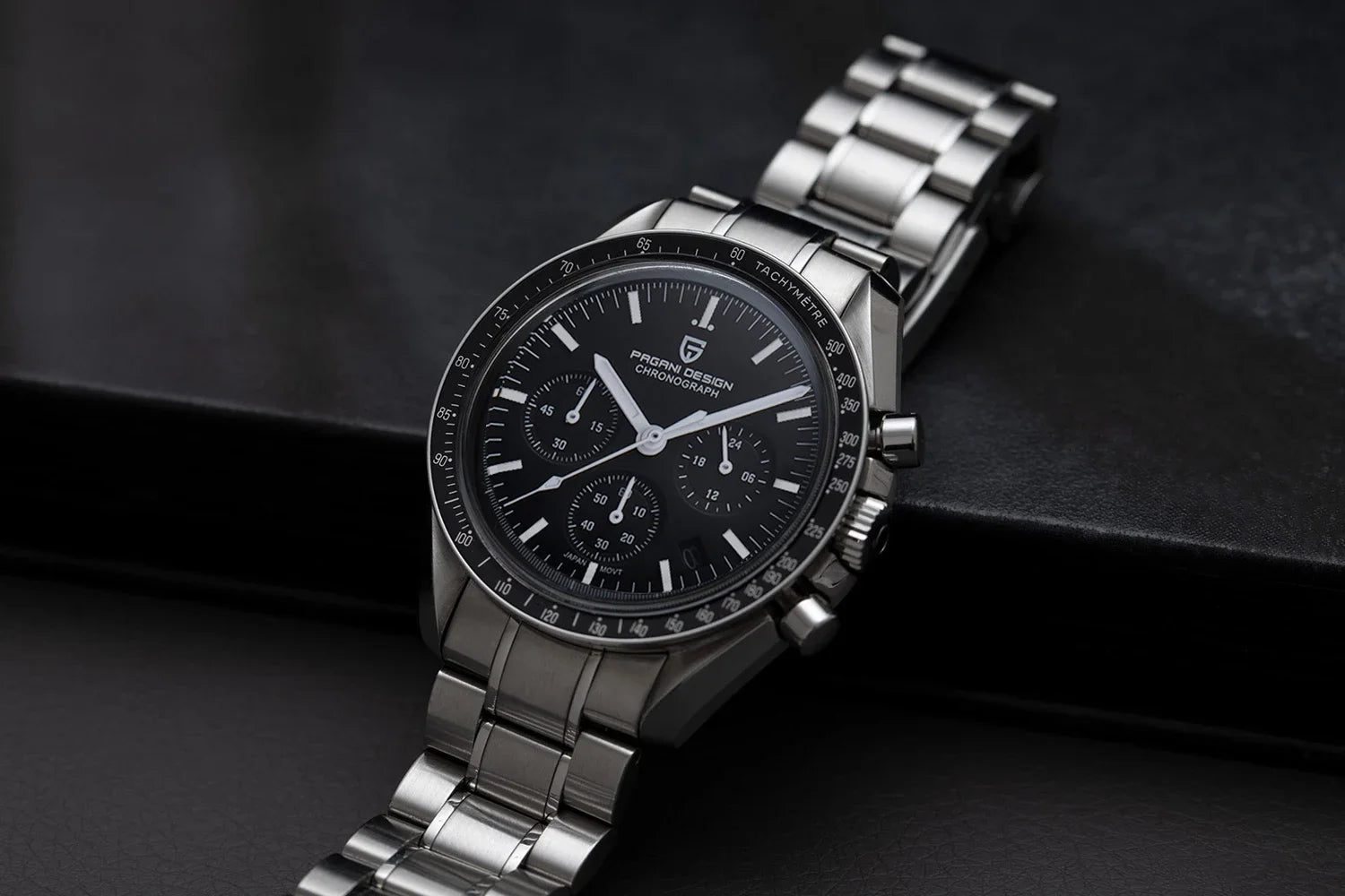 2025 New PAGANI DESIGN Moon V6 Men's Watches Luxury Quartz Watch For Man Chronograph VK63 Men Gift AR Sapphire Mirror Luminous