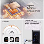 2025 New IOS DT Ultra 3 High-End Business Watch 32G Large Memory Album Smartwatch Men Sports Fitness Waterproof Watch Sportwatch
