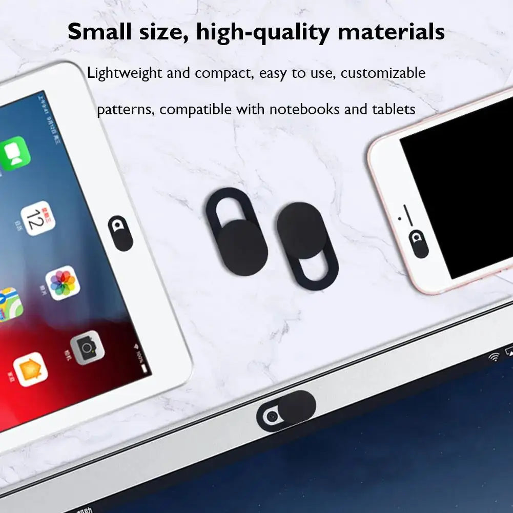 10/20Pcs Webcam Cover Shutter Slider Privacy Protective Cover For iPad Tablet Webcam Laptop PC Mobile Phone Lens Camera Sticker