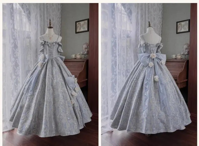 Japan Pink Lolita Wedding Floor-Length Dress Gorgeous Adult Formal Dress Heavy Industry 2024 New