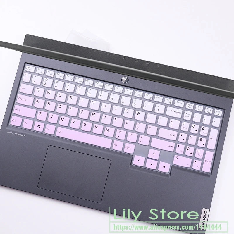For LENOVO LEGION 5 5i 2021 15.6  inch (15'') LEGION 5 PRO 16 inch (16")  laptop  Silicone laptop keyboard cover skin