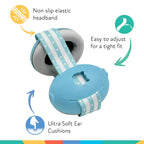 Baby Ear Protection for Babies Toddlers Elastic Noise Reduction Earmuffs Baby Headphones Against Hearing Damage Improves Sleep