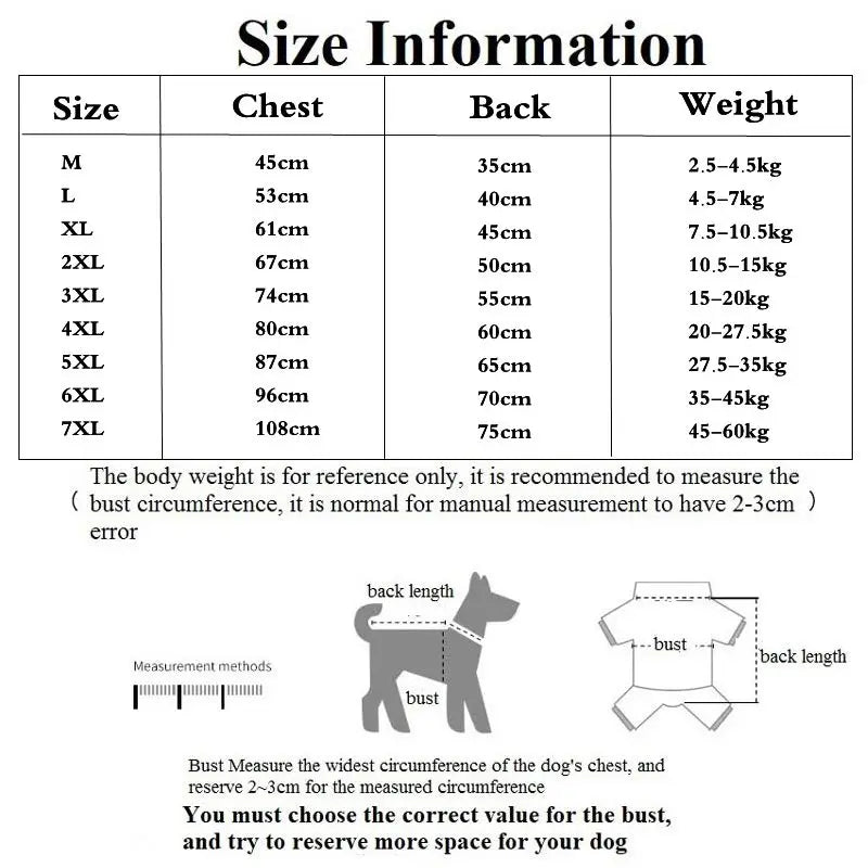 M~7XL Warm Big Dog Baseball Suit Medium Large Dogs Autumn Winter Clothing Golden Retriever Labrador Dog Sweater Thick Style