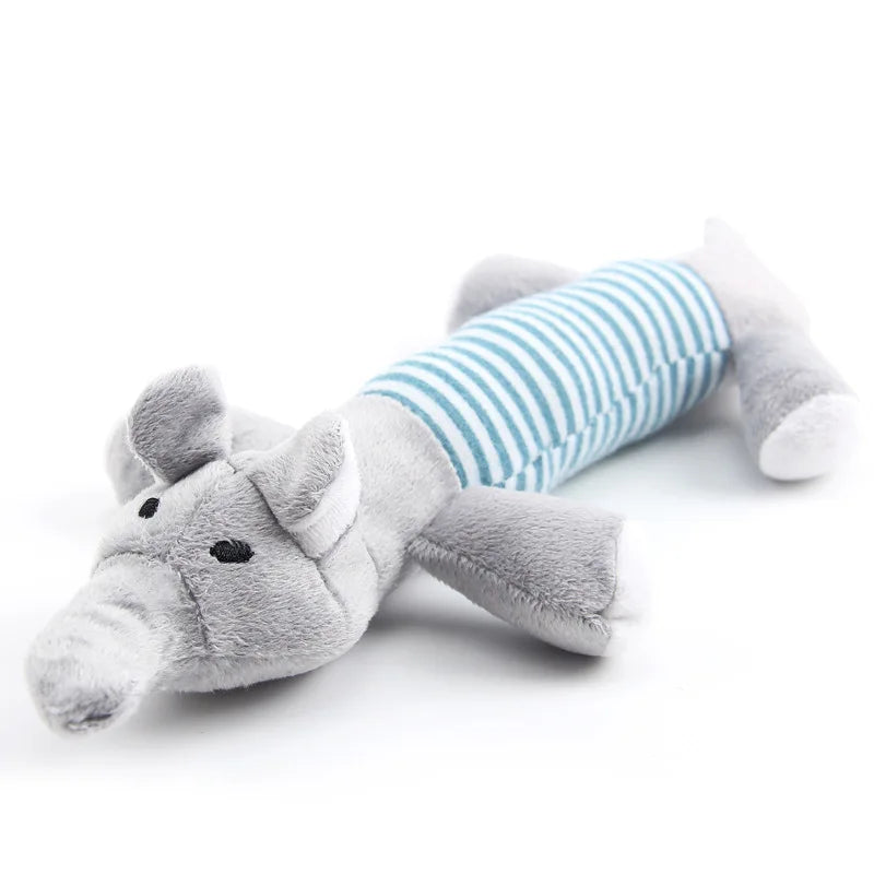 Pet Dog Toy Squeak Plush Toy For Dogs Supplies Fit for All Puppy Pet Sound Toy Funny Durable Chew Molar Cute Toy Pets Supplies