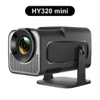 Salange HY320 Mini 4K Android 11 Projector Native 720P 300ANSI Dual Wifi6 BT5.0 Cinema Portable Projetor Outdoor 180°  Rotable