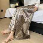 Spring 2025 High-Waisted Hoop Skirt Women's Vinegar Slimfish Tail Skirt A- Line Flared Hip Covering Long Dress