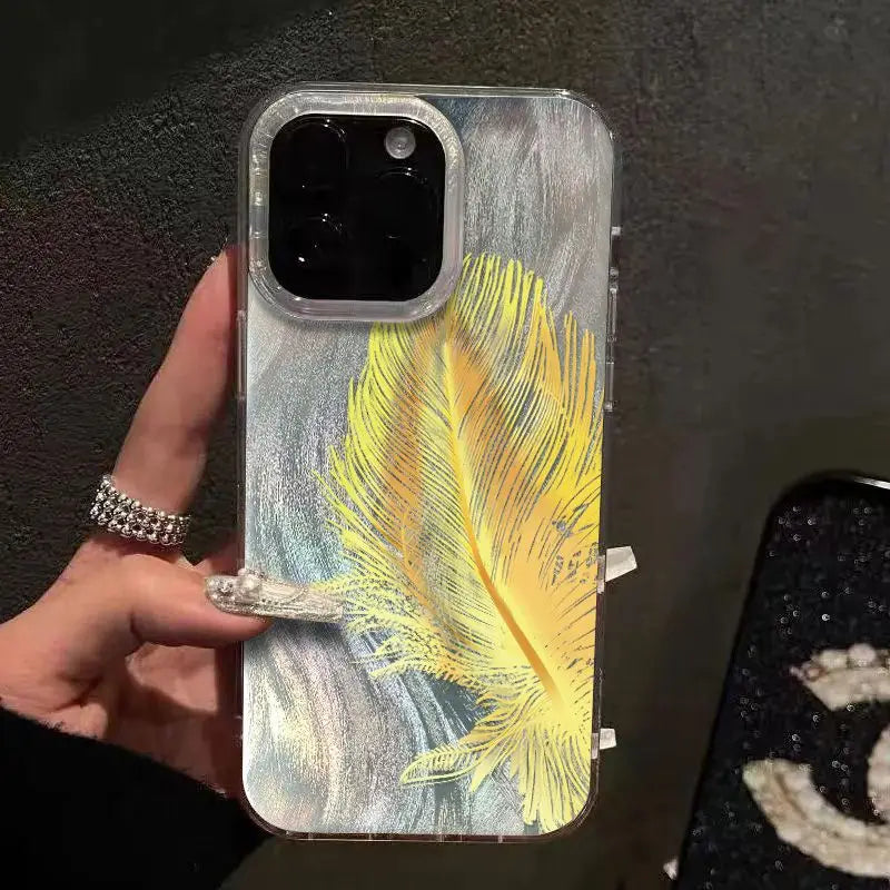 Sun Flower INS Phone Case For iPhone 16 15 14 13 12 11 Pro Max 16E XS XR 7 8 Plus SE2 Starry Sky Pattern Cover Shockproof Cover
