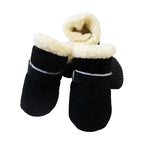 4Pcs /Set Winter Pet Shoes for Small Medium Dogs Windproof Boots Non Slip French Bulldog Chihuahua Shoes accesorios para perros