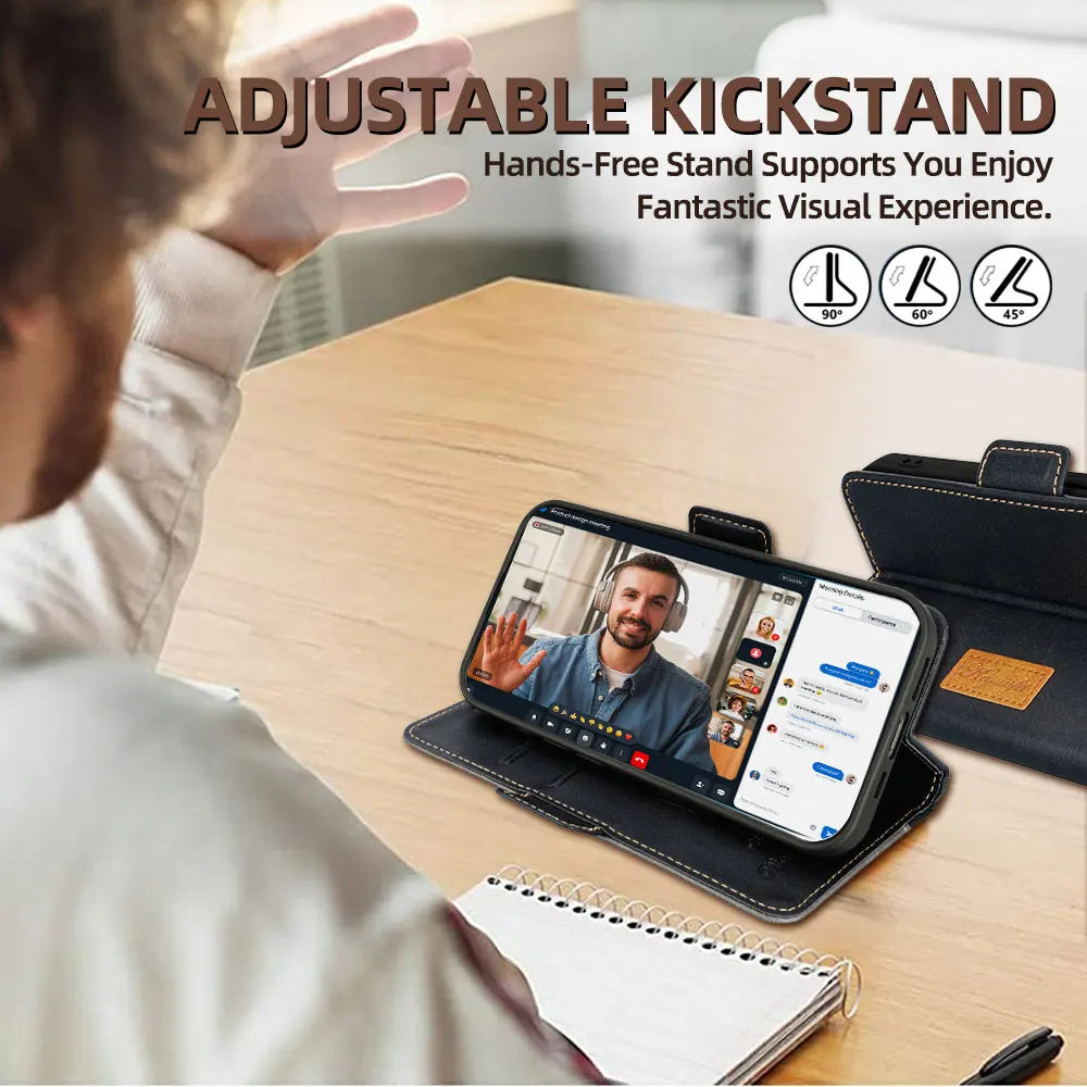 Business Leather Flip Case for POCO X7 Pro Protect Cover Side Magnetic Case for Xiaomi Poco X7 M7 Pro C75 With Card Slots Funda