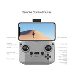 KBDFA D16 Mini Drone 8K Camera ESC Aerial Aircraft Air Pressure Fixed Height Pocket UFO Obstacle Remote Control Quadcopter