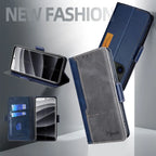 Business Leather Flip Case for POCO X7 Pro Protect Cover Side Magnetic Case for Xiaomi Poco X7 M7 Pro C75 With Card Slots Funda