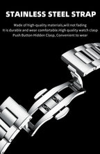 PENGAGAR Trend Men's Watches Classic Fashion Original Quartz Watch for Man Square Dial Waterproof Luminous Date Wristwatch Reloj