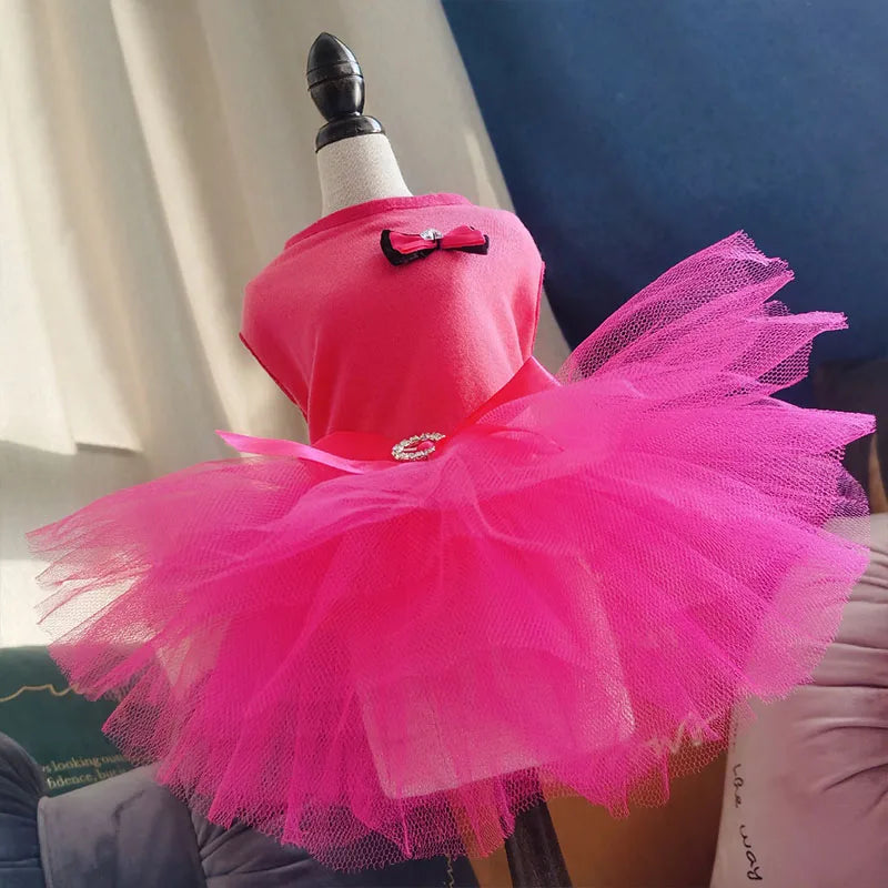 Summer Pet Clothes Wedding Dog Dress For Dogs Skirt Summer Princess Dog Dresses Clothes For Dogs Skirts York Pet Chihuahau Dress