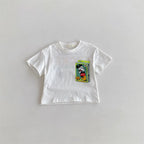 Mickey Kids Clothing Tees Summer Printed Cartoon Fashion Short Sleeve Boys T-shirt Popular Design Children's T Shirts Crewneck