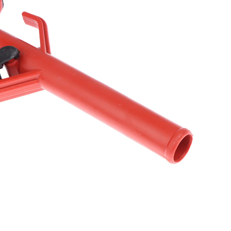 1pc Plastic Manual Heavy Duty Fuel Nozzle Gun With Hook Straight Nozzle - Diesel And Petrol Nozzle Max Flow 45L/M