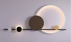 Creative LED Wall Lights Hotel Lobby Living Room Bedroom Wall Lamps Modern Simple Stairs Aisles  Home Indoor Lighting Decor Lamp