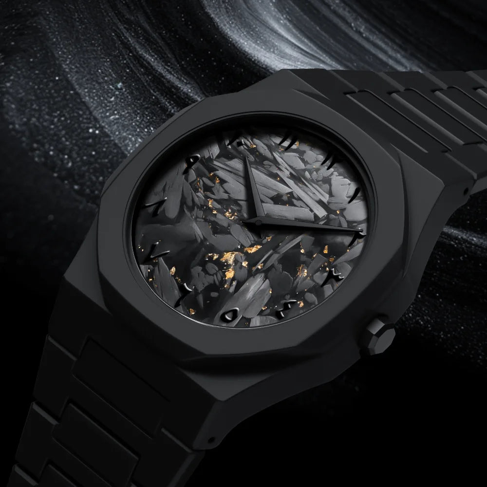 Creative Black and White Sketching Fashion Brand Men's Quartz Watch Casual Plastic Strap Waterproof Calendar Women's Watch