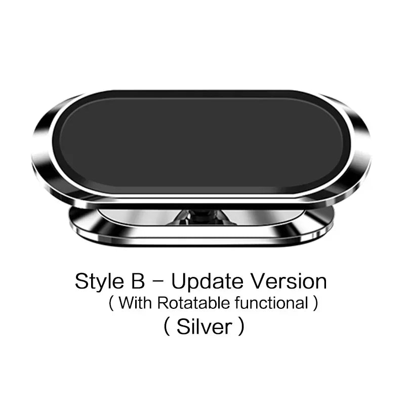 STONEGO Metal Strong Magnetic Car Mobile Phone Holder Magnet Cell Phone Stand in Car GPS Support for IPhone 360° Rotatable Mount