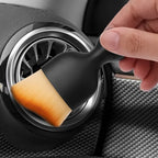 1-2Pcs Soft Cleaning Brush Keyboard Car Air Outlet Cleaning Soft Brush with Shell Car Crevice Dust Removal Brush Cleaning Tools