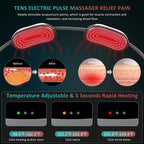 Smart Neck Massager with Heating Portable Cervical Spine Shoulder Pain Relief Hot Compress Therapy Muscle Relax Neck Protector