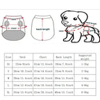 Warm Winter Dog Clothes for Small Medium Dogs Puppy Outfit Windproof Jacket Chihuahua French Bulldog Yorkies Vest
