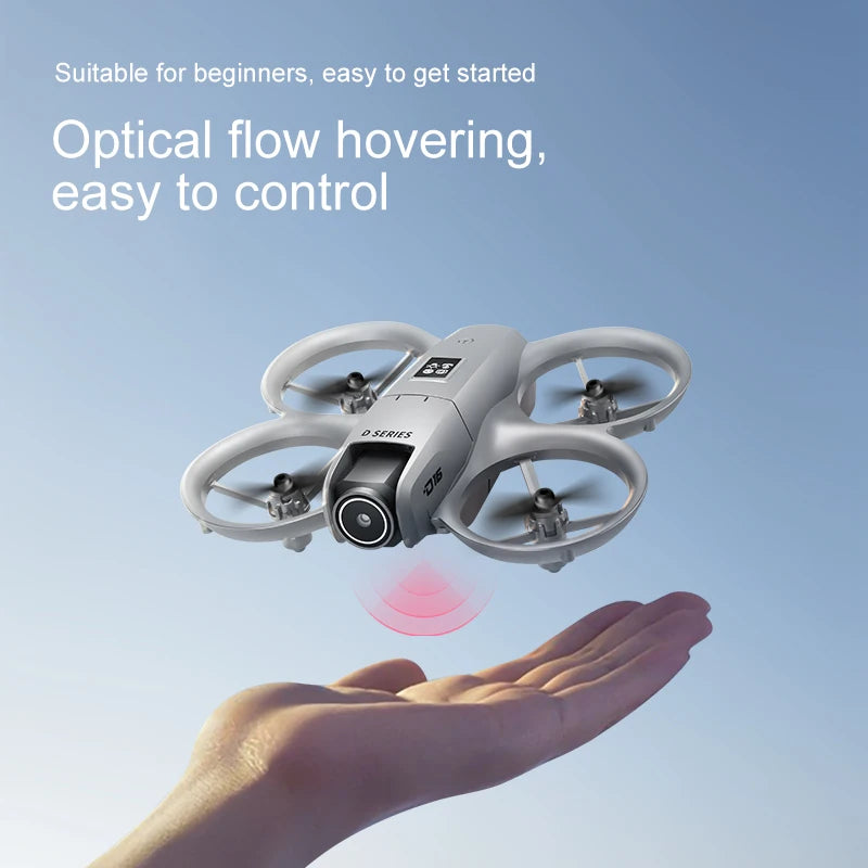 KBDFA D16 Mini Drone 8K Camera ESC Aerial Aircraft Air Pressure Fixed Height Pocket UFO Obstacle Remote Control Quadcopter