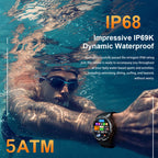 NEW For XIAOMI Outdoor Sports Smart Watch Men GPS Trackr Health Monitor BT Call NFC UV infrared Laser 5ATM Waterproof Smartwatch