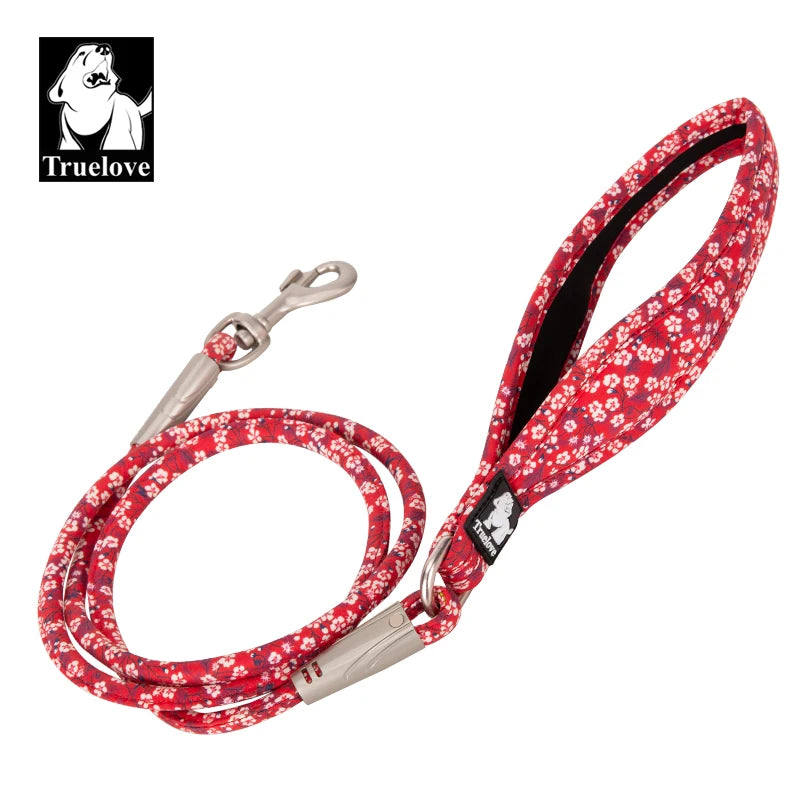Truelove Cotton Floral Dog Leash TLL2573