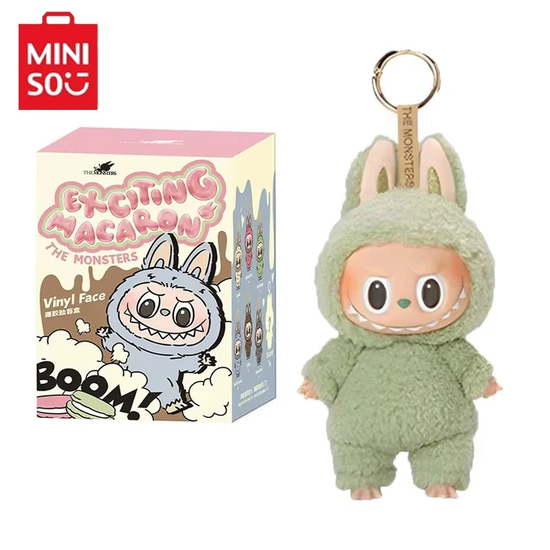Miniso V1 Blind Box Hot-selling Anime Character Series PVC Pendant Doll Model Toy Cute Monster Keychain Kawaii Toy Birthday Gift