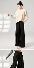 Modern Dance Practice Suit New Wide-leg Pants Chinese Classical Dance Suit Shape Female Teacher Dance Pants in Class