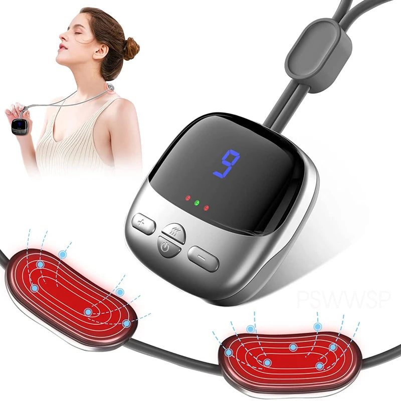 Smart Neck Massager with Heating Portable Cervical Spine Shoulder Pain Relief Hot Compress Therapy Muscle Relax Neck Protector