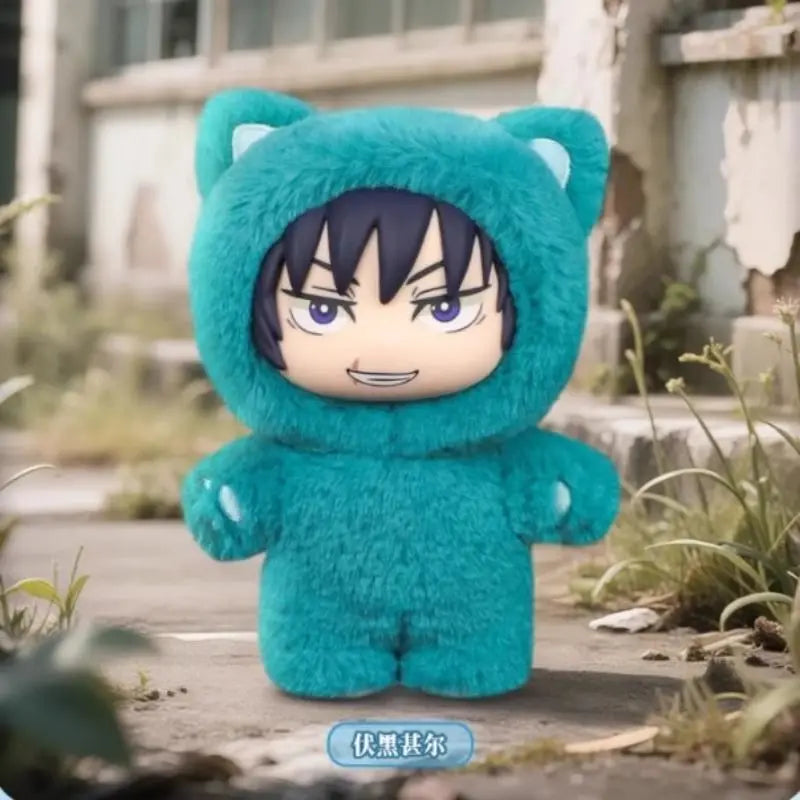 Eaki Genuine Jujutsu Kaisen Season 2 Gojo Satoru Cat Park Party Blind Box Doll Pendant Collectible Toy Model Gift in Stock