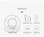Tonepie Automatic Cat Litter Box Self-Cleaning APP Control 65L Smart Cat Toilet Electric Ion Deodorizati Detachable Tonepie Ti+