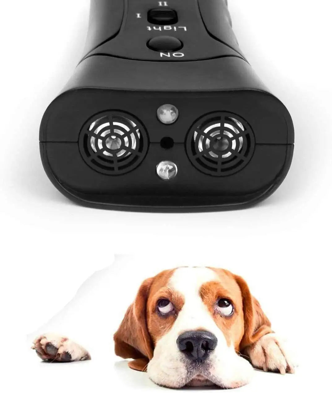 1pc Dog Repeller LED Ultrasonic From Dogs Anti Barking Device Laser Dog Repeller Training Device