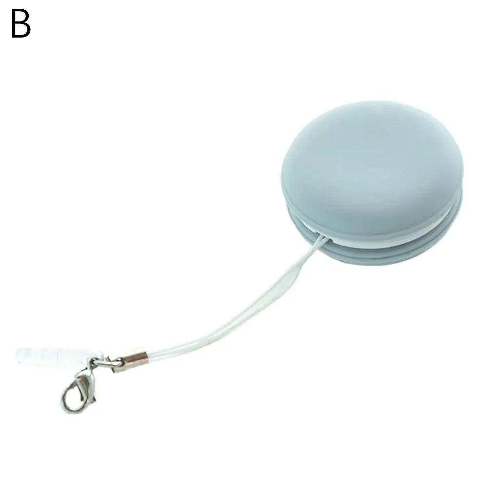 Cell Phone Screen Wipe Macaron Shape Cleaning Cloth Pendant Multifunction Cleaning Tools Glasses Lens Cleaner Key Pendant Gift