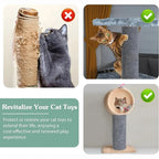 Cat Scratching Mat Self-Adhesive Trimmable Carpet Cat Scratching Post Carpet for Anti-scratching Sofa Furniture Protection