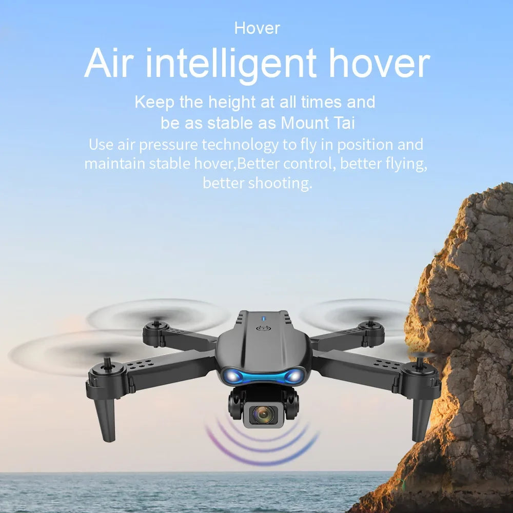Professional HD E99Pro Drone 4k Dual WIFI fpv Quadcopter Aircraft with Obstacle Avoidance for Aerial Photography Drone Camera