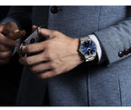 RUIGE Fashion Men's Watch Roman Scale Minimalist Men's Famous Watch Night Glow Waterproof Trendy Watch