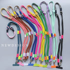 Personalized Trend Double Color Mobile Phone Universal Lanyard Diagonal Span Long Rope Shoulder Strap Rope Fashion Safety Rope