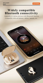 Gionee JL007 Ear Clip Equalize Earphones Wireless Bluetooth Earbuds ENC Noise Reduction Headphones with Mic Smart Equalizer App