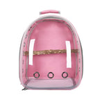 New Bird Carrier Small Pet Travel Bag for Small Parrot Lightweight Portable Backpack Transparent Pet Bird Cage