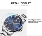 RUIGE Fashion Men's Watch Roman Scale Minimalist Men's Famous Watch Night Glow Waterproof Trendy Watch