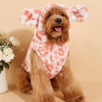 Cute Dog Hoodies Sweaters Soft Warm Fleece Puppy Sweatshirt Coat for Small Medium Dogs Chihuahua Yorkie Poodle Winter Pajamas
