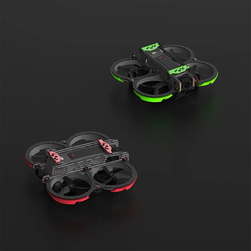 Real Carbon Fiber for Dji Avata 2 Full Protection Lightweight Anti-Fall Drone Guard Armor Protective Armor Kit Drone Accessories