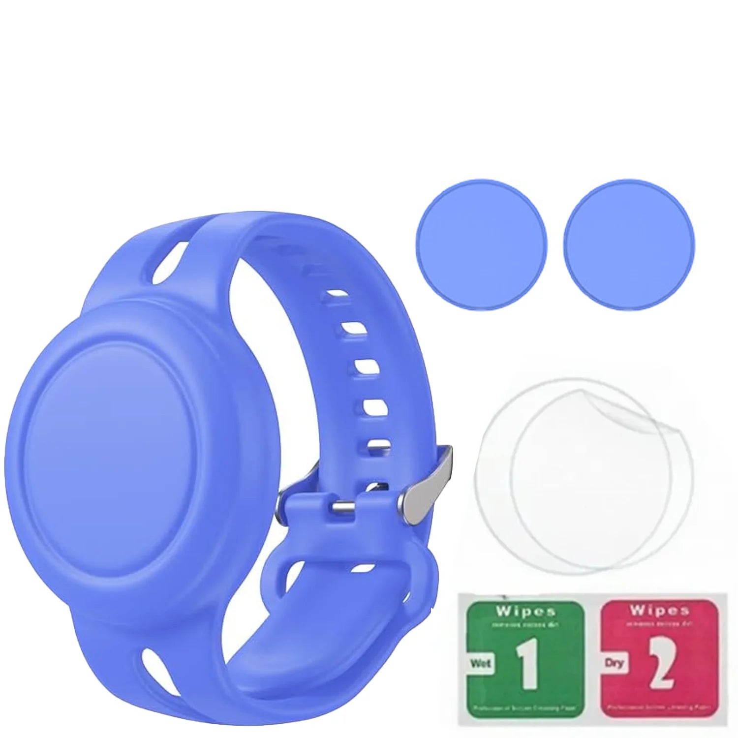 Airtag Bracelet for Kids Waterproof, Silicone Wristband Case Cover for Anti-lost Band StraP Hidden Accessories for Toddler Child