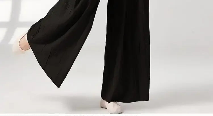 Modern Dance Practice Suit New Wide-leg Pants Chinese Classical Dance Suit Shape Female Teacher Dance Pants in Class